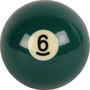 Aramith Premier Replacement Ball – #6 | Golden Break Billiards